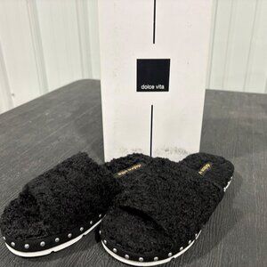 Dolce Vita Women’s Platform Sandals – Black | Size 7 | New